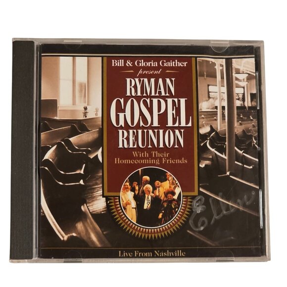 Bill and Gloria Gaither Ryman Gospel Reunion CD Live From Nashville 1995 - Picture 1 of 6